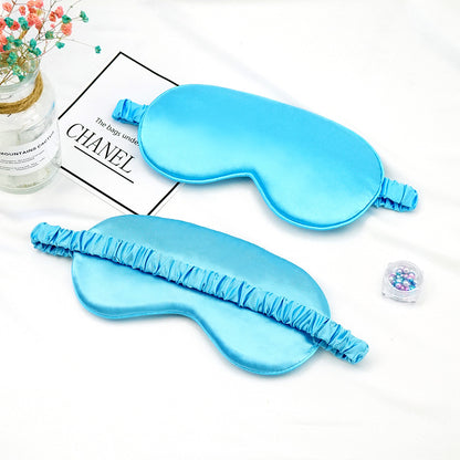 Double-sided Silk Eye Mask Sleep Shading Silk Transparent