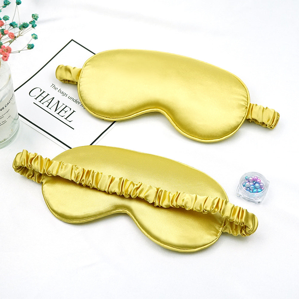 Double-sided Silk Eye Mask Sleep Shading Silk Transparent