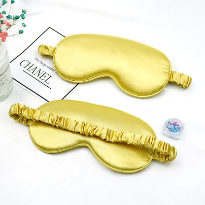 Double-sided Silk Eye Mask Sleep Shading Silk Transparent