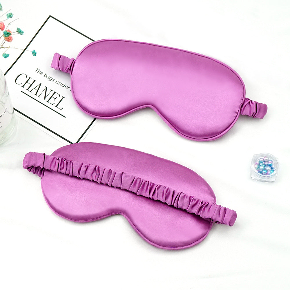 Double-sided Silk Eye Mask Sleep Shading Silk Transparent