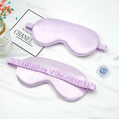 Double-sided Silk Eye Mask Sleep Shading Silk Transparent