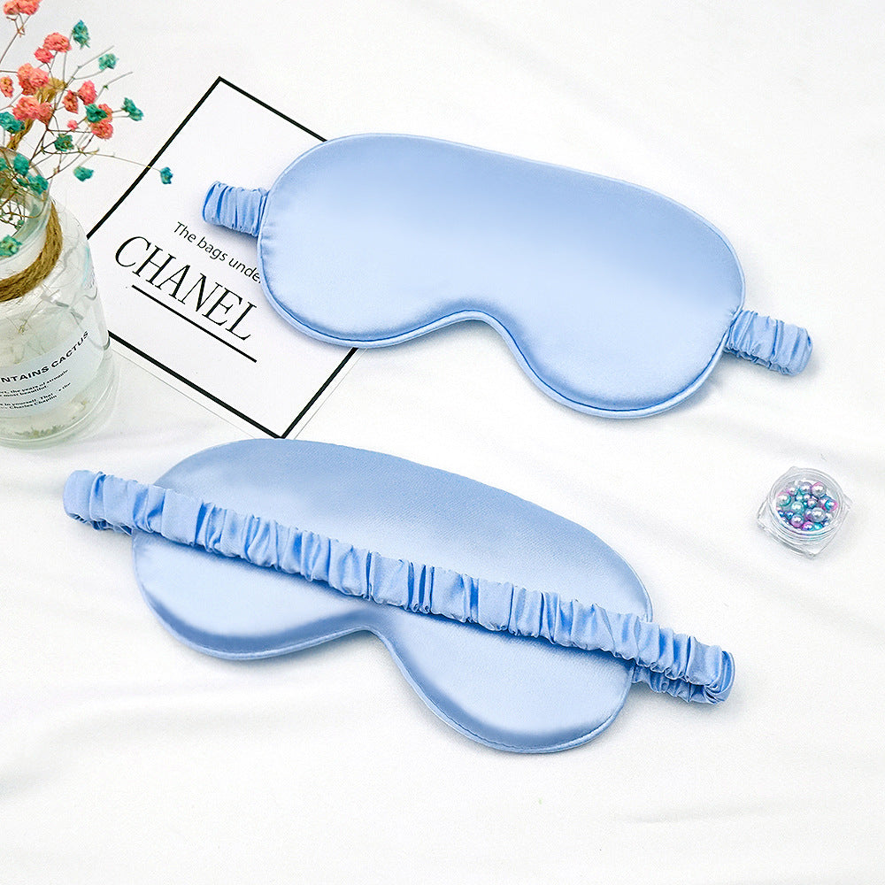 Double-sided Silk Eye Mask Sleep Shading Silk Transparent