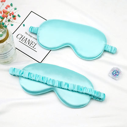 Double-sided Silk Eye Mask Sleep Shading Silk Transparent