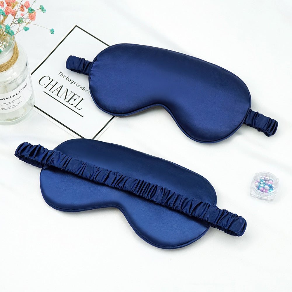 Double-sided Silk Eye Mask Sleep Shading Silk Transparent